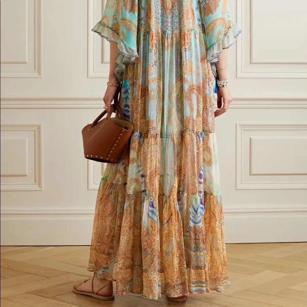 Camilla long embellished dress - Picture 2 of 11